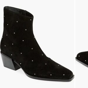 rag & bone Joni Block Heel Suede Women shoes